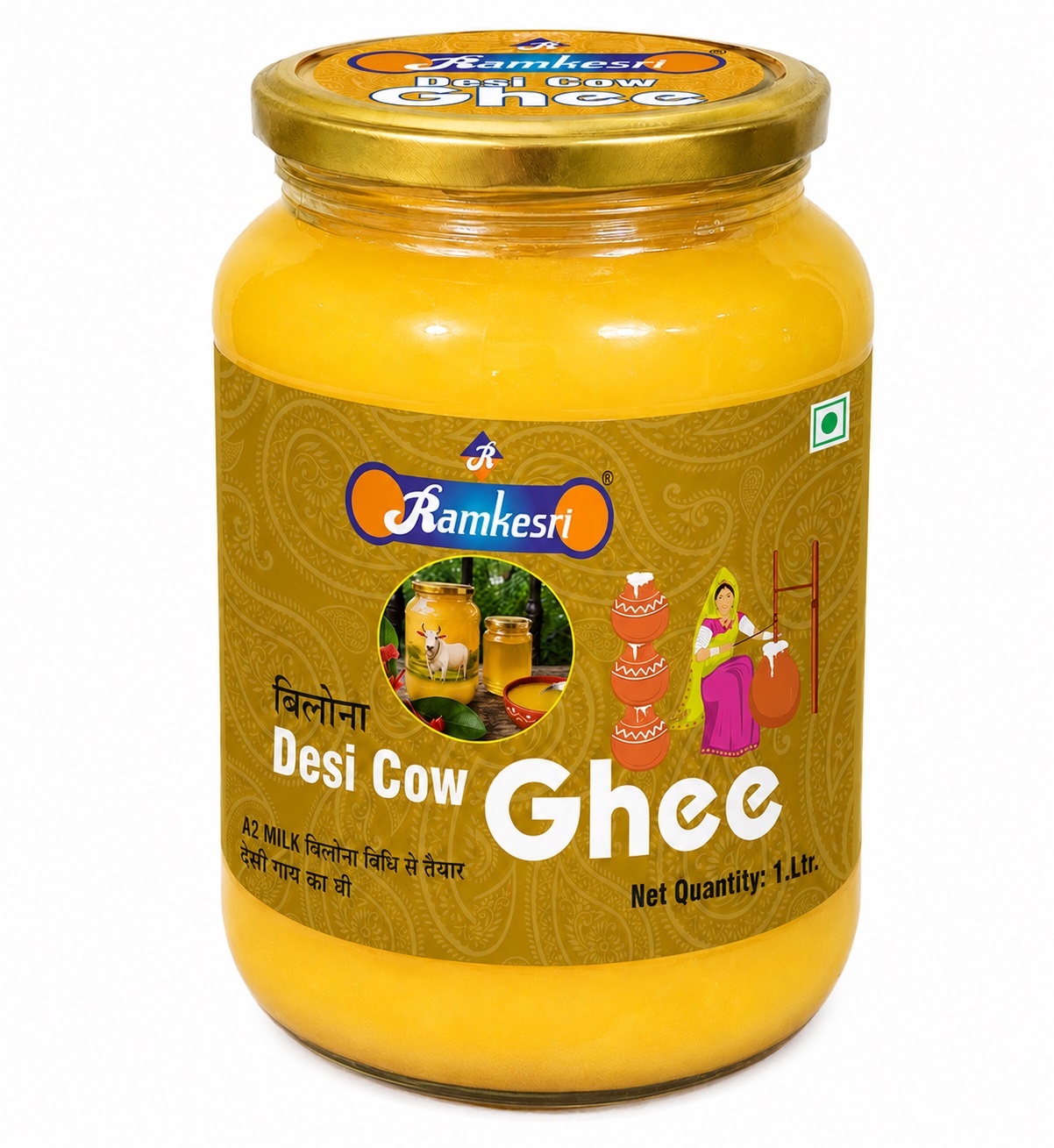 Ramkesri Bilona Desi Cow Ghee